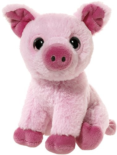 Heunec 273979 MINI-MI świnka pluszowa zwierzątko w kolorze różowym 273979