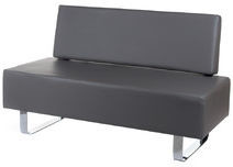Beauty System Kanapa do poczekalni Messina BD-6713 szara BD-6713/GREY