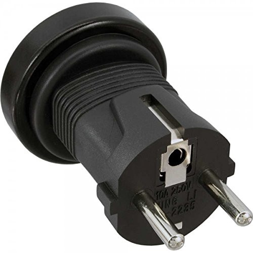 InLine Siatka adapter, Australia/Argentyna gniazdo do wtyczki Schuko 1 szt. 4043718101078