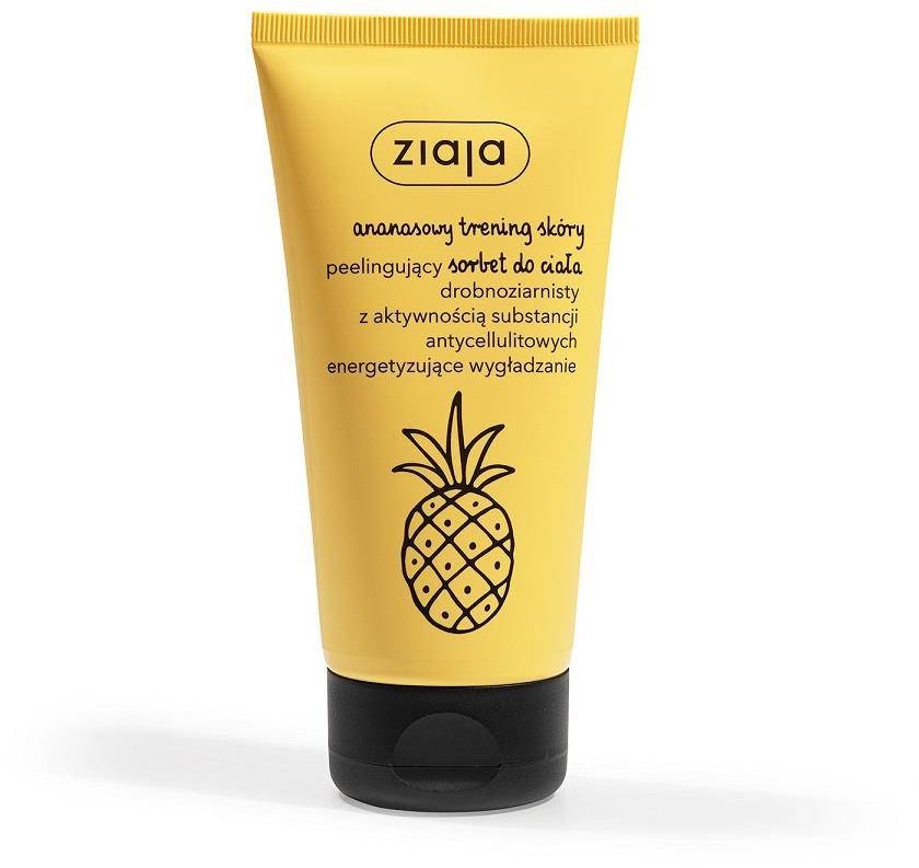 Ziaja Ananasowy Trening Skóry peelingujący sorbet do ciała 160ml 96896-uniw