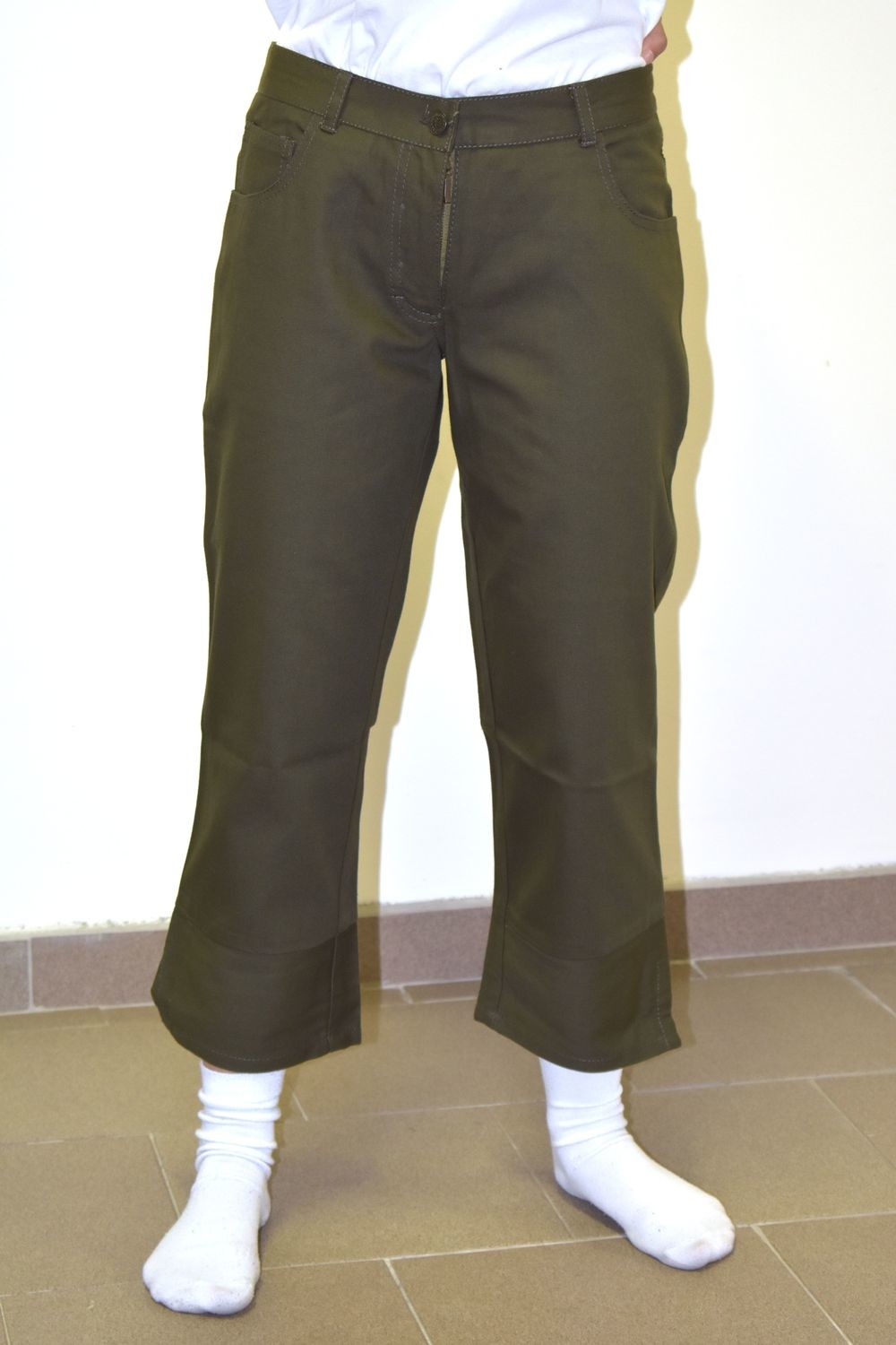 CUCKOO 3/4 spodnie damskie CUCKOO CCK 3/4 PANTS Green