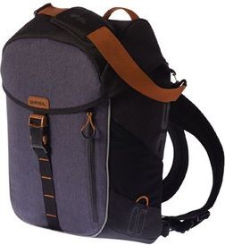 BASIL BASIL Sakwa turystyczna pojedyncza plecak MILES DAYPACK 14L mocowanie na haki wodoodporny poliester granatowa BAS-17665) BAS-17665