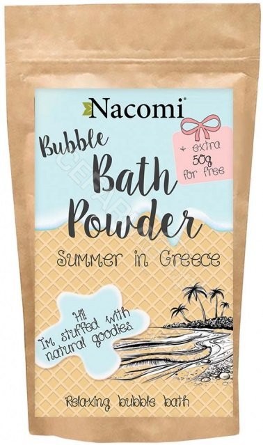 Nacomi Nacomi Puder do kąpieli Greckie lato 150g NACO-1883