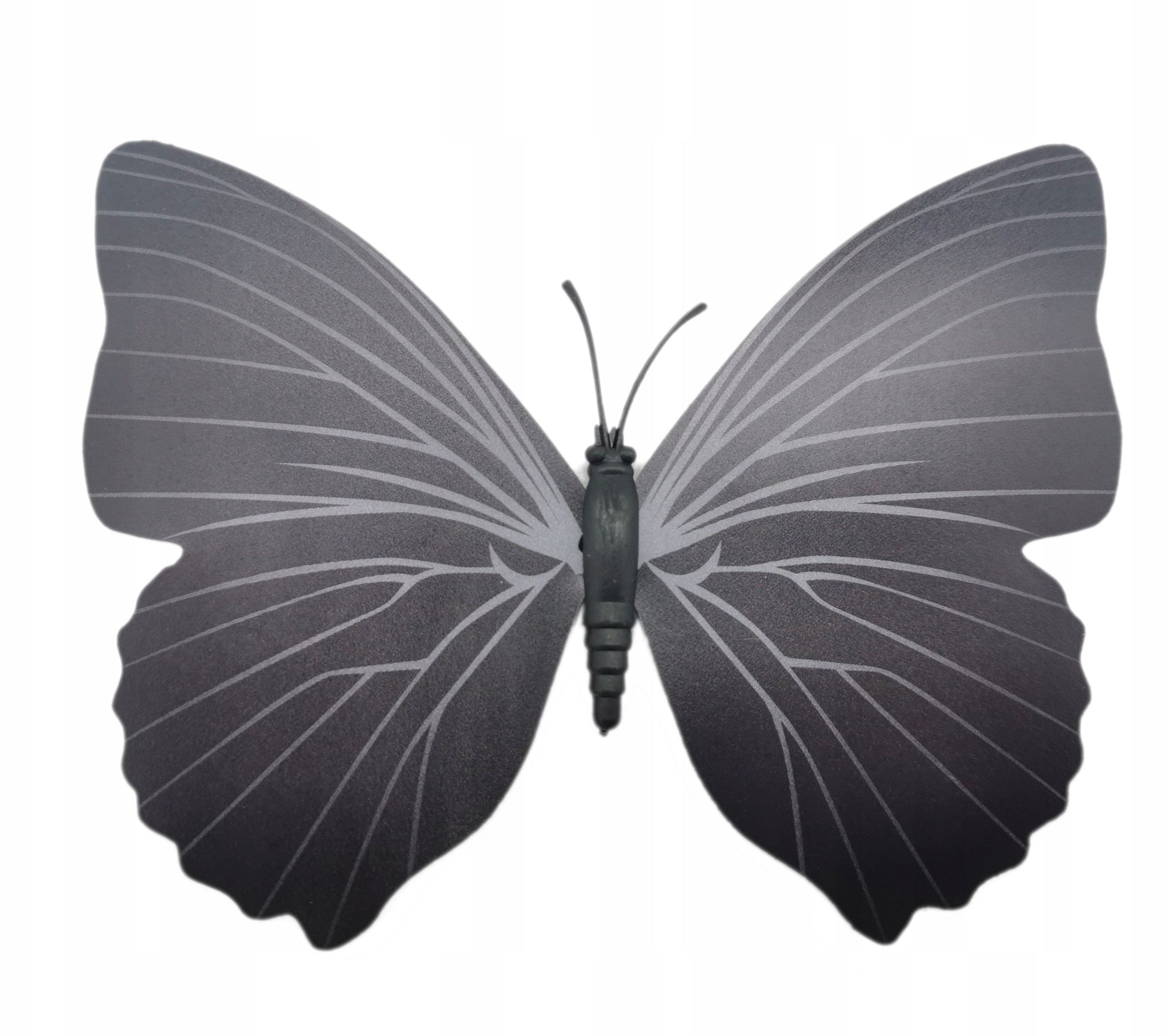 Magnes motyl 3D ozdobny na lodówkę M59 - czarny