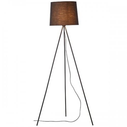 Brilliant AILEY Czarna E27 z włącznikiem nożnym Lampa stojąca podłogowa 92660/06 92660/06