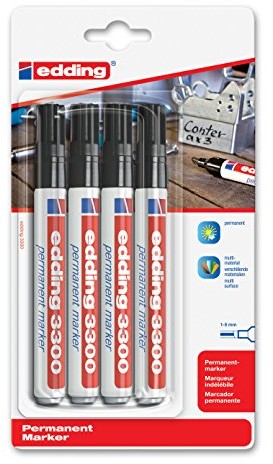Edding 3300 marker permanentny 4-3300-4-1001