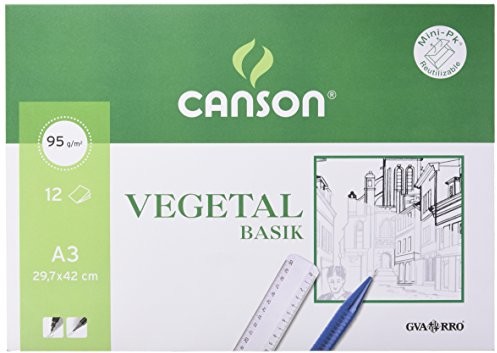 GUARRO CANSON guarro Canson 200400787 Mini Pack 12h drafting paper A3 90 G 400787