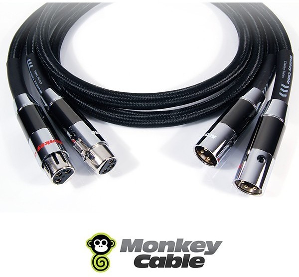 Monkey Cable Kabel audio 2XLR - 2XLR MonkeyCable Clarity MCYXLR0 - 0.6m MCYXLR0