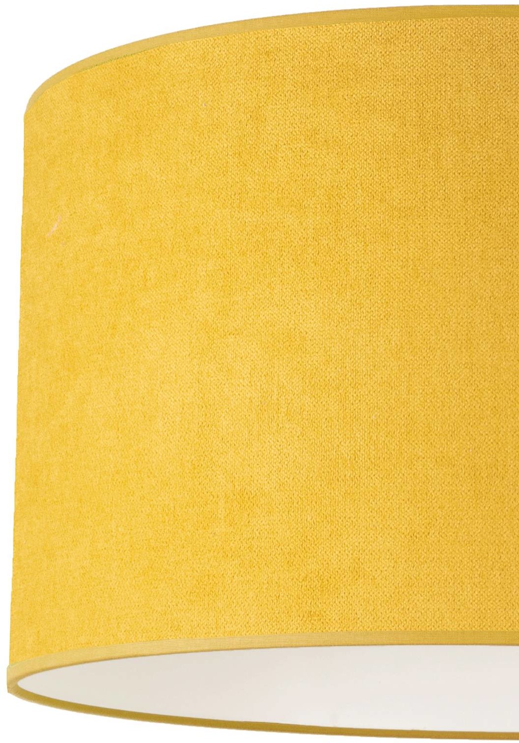 Euluna Lampa sufitowa Pastell Roller 45 cm żółta