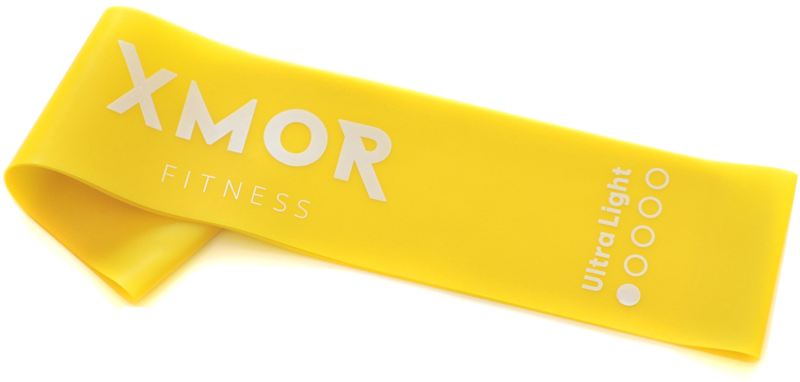 Zipro XMOR FITNESS oporowa MINI BAND bardzo lekka XMOR żółta)