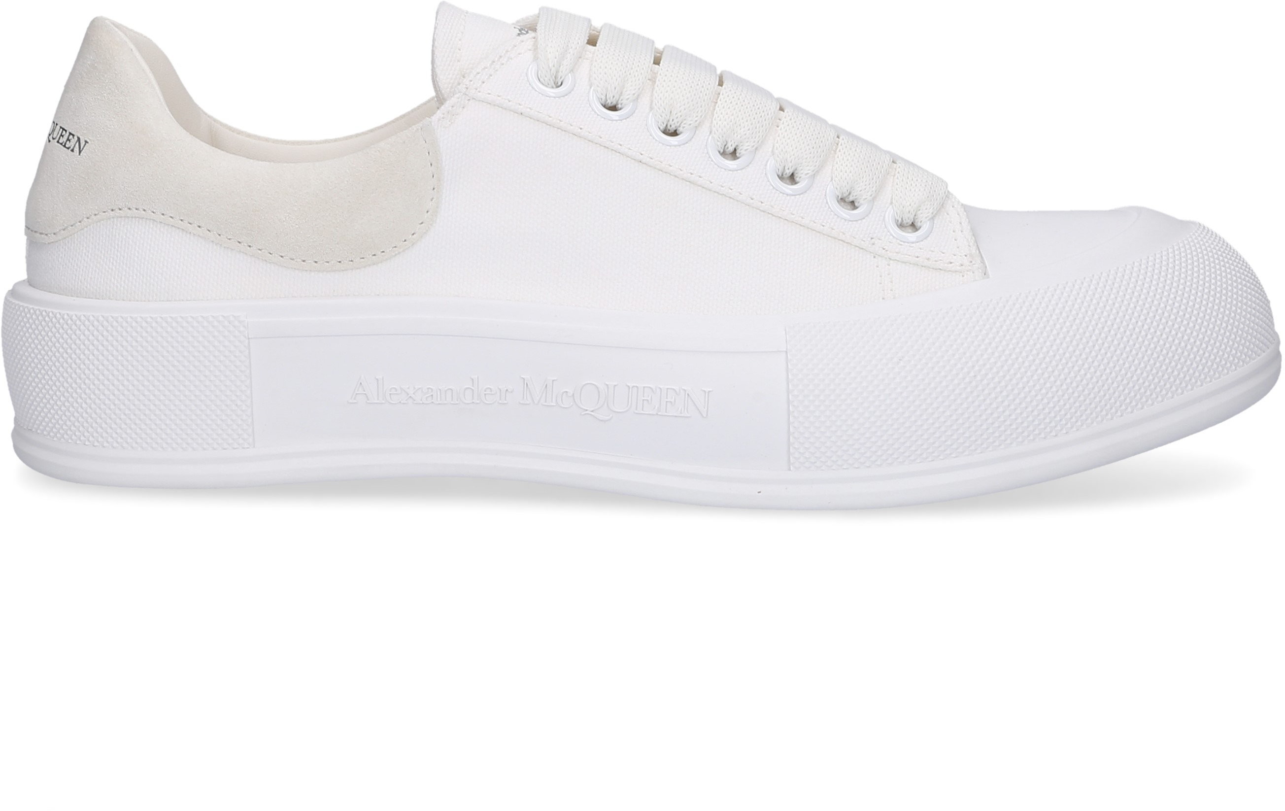 Alexander McQueen Alexander McQueen Trampki niskie DECK PLIMSOLL bawełna
