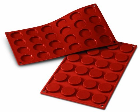 Silikomart Mini Florentines SF030/C silikonowa forma do pieczenia ciastek 20.030.00.0060