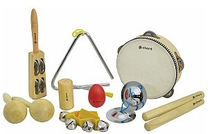 Chord Instrumenty perkusyjne zestaw 9 szt. Hand Percussion Set 173.810UK