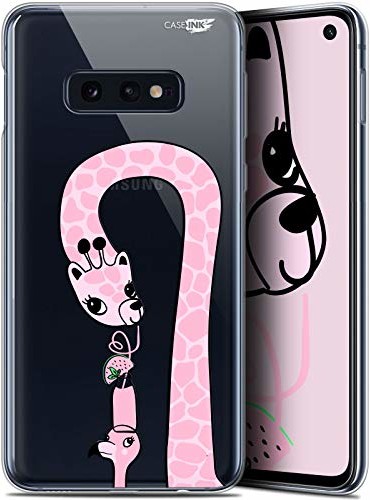 Samsung Caseink Etui ochronne do Galaxy S10+, ultracienkie, motyw: Summer żyrafa CRYSPRNTS10PLUSSUMMERGIRAFE