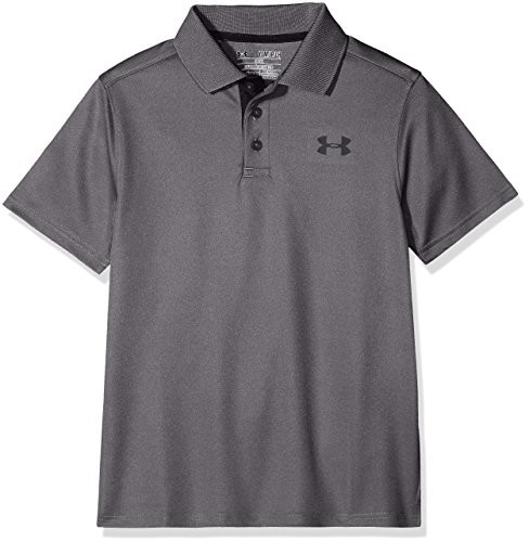 UNDAS:Under Armour Under Armour młodych Performance koszulka polo koszulka z krótkim rękawem, szary, s 1290341-090