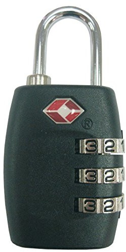 CON:P con podróży: P b34073 TSA kłódka do USA B34073