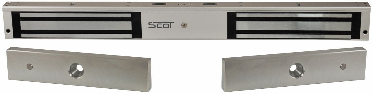 SCOT EL-600DSL2 Zwora elektromagnetyczna 2 x 280kg z sygnalizacją EL-600DSL2