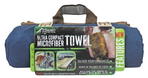 McNett Tactical Ultra kompaktowa z mikrofibry ręcznik, niebieski, XL 44042