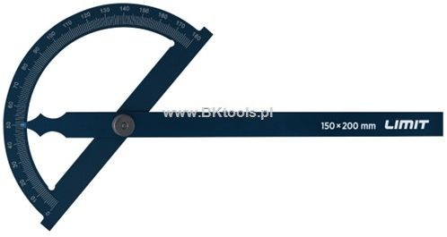LIMIT Kątomierz tarczowy aluminiowy PRD 150 277450300