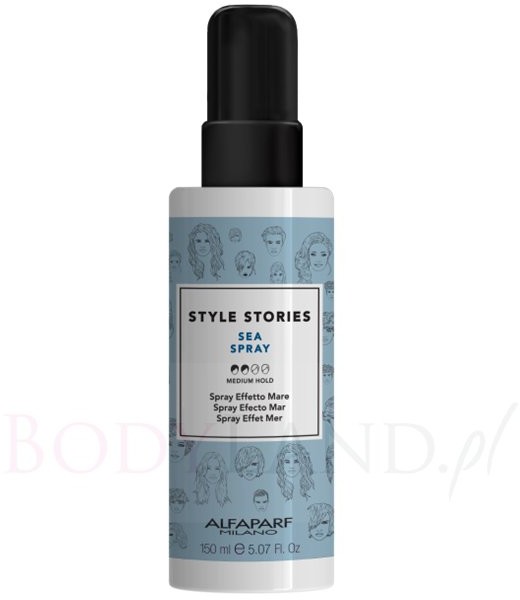 Alfaparf Milano Style Stories Spray z Solą Morską 150ml