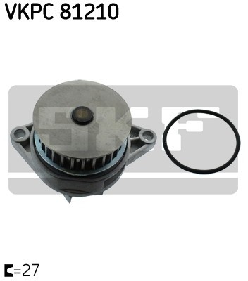 SKF Pompa wody VKPC 81210
