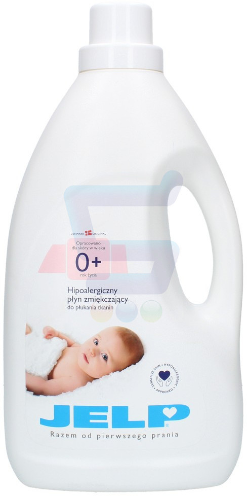 Jelp Zmiękczający płyn do płukania tkanin Hipoalergiczny 25 prań 2 L