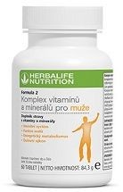 Herbalife Formuła 2 - Zestaw witamin i minerałów dla mężczyzn 60 tabletek