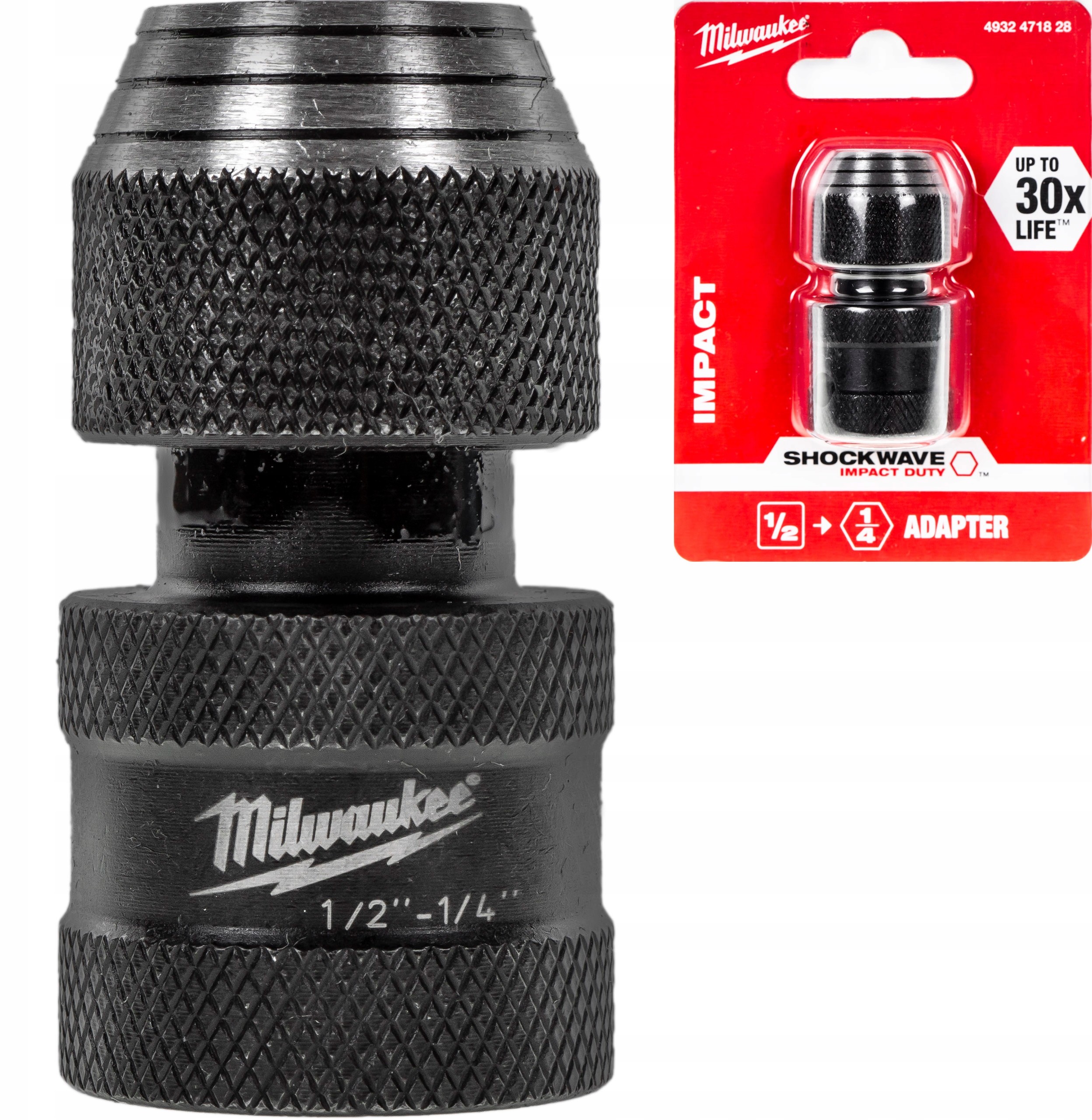 MILWAUKEE Adapter do zakrętarki 1/2'' na 1/4'' Hex