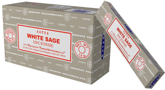 Satya Kadzidełka SATYA White Sage (biała szałwia) - 15g satya30