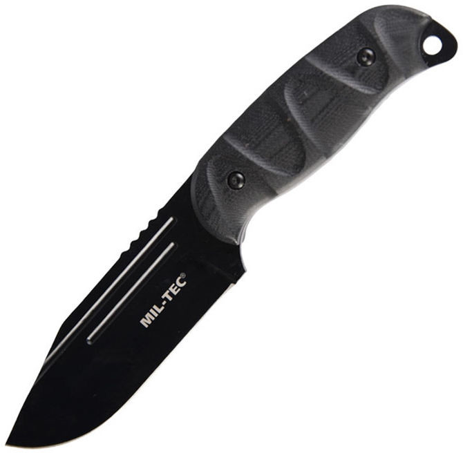 Фото - Ніж / мультитул Sturm Mil-Tec Nóż Combat G10 Black  (15362500)