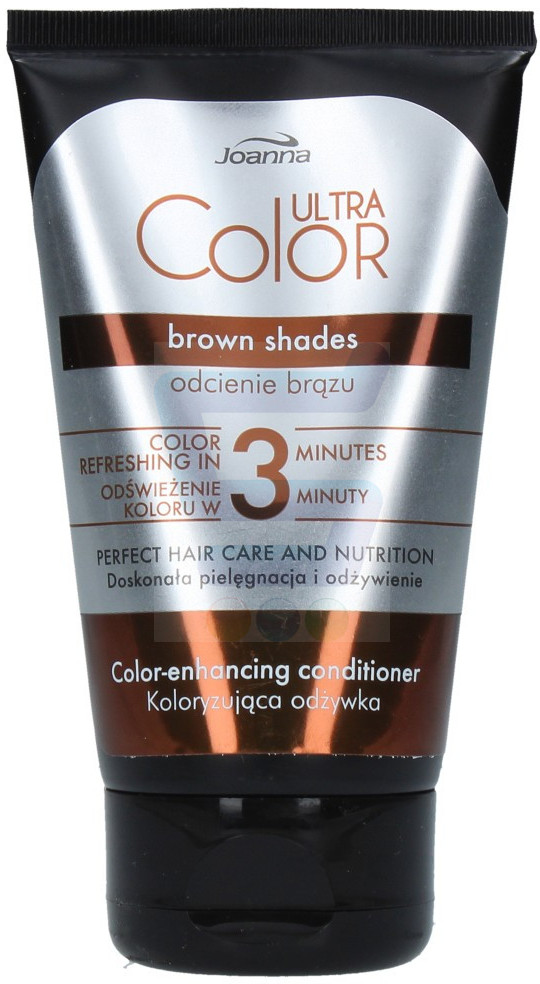 Joanna Ultra Color Koloryzująca odżywka do włosów Odcienie Brązu 100 g