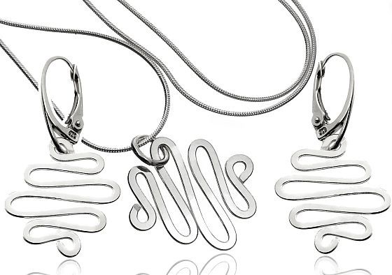 Arande SENSATION KOLCZYKI NASZYJNIK GWIAZD SREBRO GUALDA 4248680355