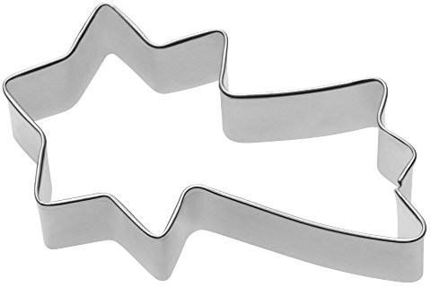 WMF Kaiser foremka do wykrawania ciastek kometa 8 cm Boże Narodzenie Premium wysokiej jakości ze stali nierdzewnej łatwe, precyzyjne wyciąć bezpieczne, przyjemne użytkowanie 2300612263