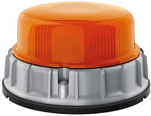 HELLA K-LED 2.0 (światło LED lampa sygnalizacyjno-ostrzegawcza), funkcja światła, blitzende wyposażenia i obracania na stałe, wytrzymały poliwęglan kuchenny żółty, obudowa z ciśnieniowego odlewu alumi 2XD 011 557-101