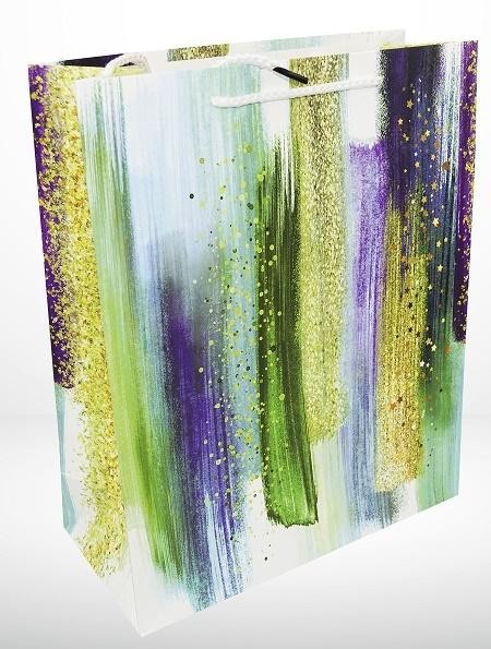 Wydawnictwo Diecezjalne Sandomierz Torebka prezentowa duża 1379-4, zielono-złota