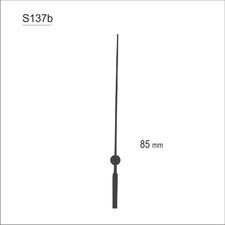 Atrix Wskazówka sekundnika czarna #S41b