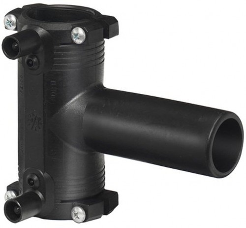 FISCHER FISCHER Trójnik elektrooporowy 90ST. DN40 PE100, SDR11, PN10 gaz/PN16 woda 753211609 753211609