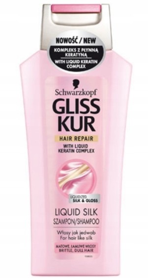Schwarzkopf Liquid Silk, Szampon, 250 ml