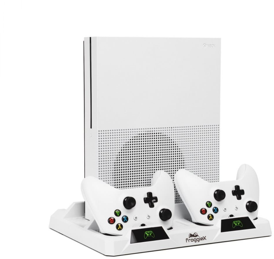 Froggiex Froggiex podstawka chłodząca z funkcją ładowania padów Xbox One Wysyłka tego samego dnia! Faktura VAT 23% Płatność PayPo