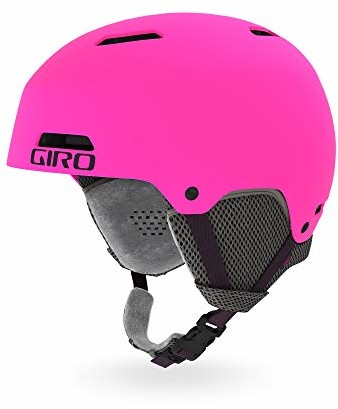 Giro S CRÜE Jr. Kask narciarski - matowy Bright pink 19 (GIWHCRUP9M)