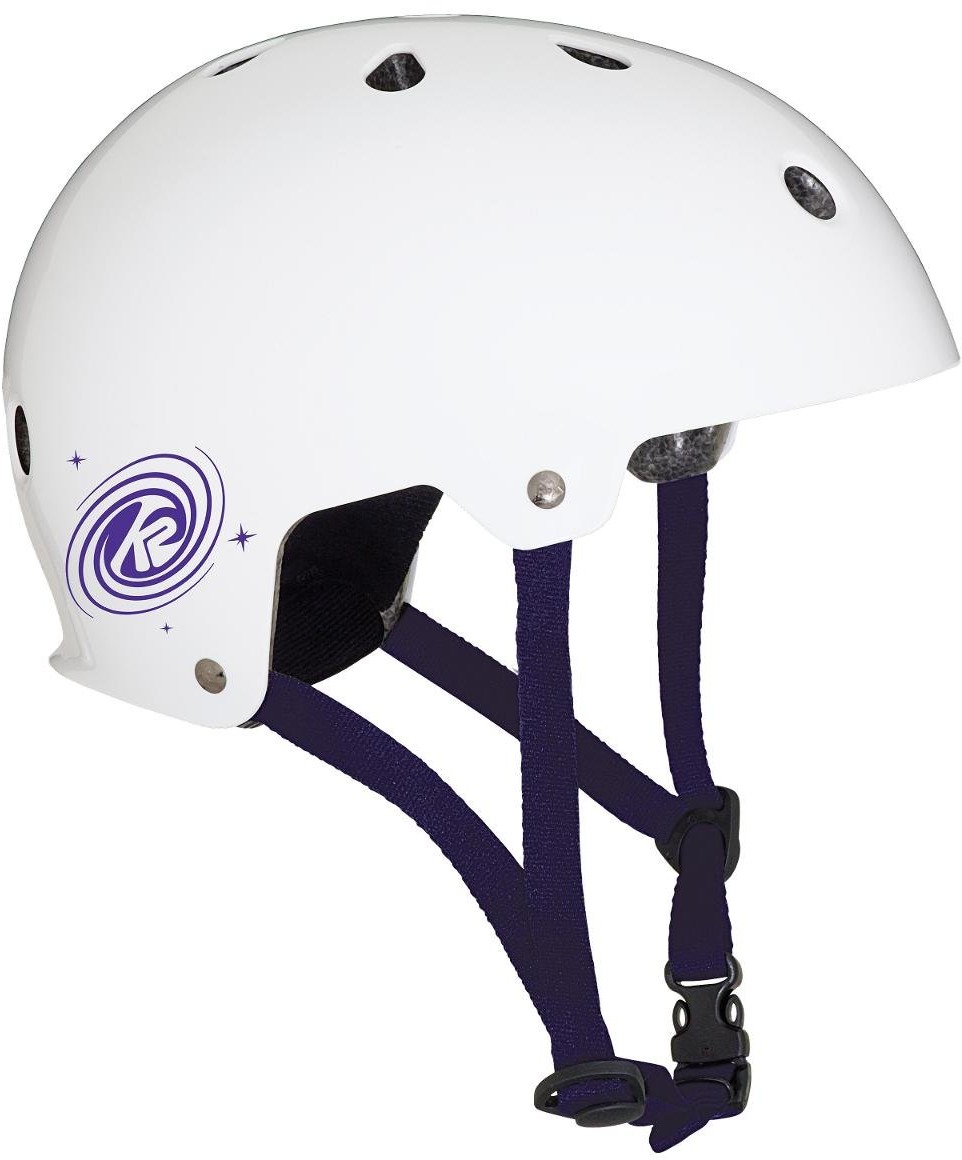 K2 Młodzieżowy ochronny kask rowerowy, JR Varsity, biały, rozmiar XL