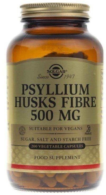 Solgar Psyllium Husks Fibre 500 mg (200 kaps.)
