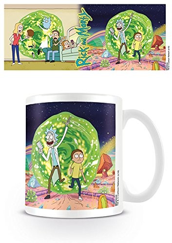Pyramid Posters Rick and Morty (Portal) - kubek MG24438