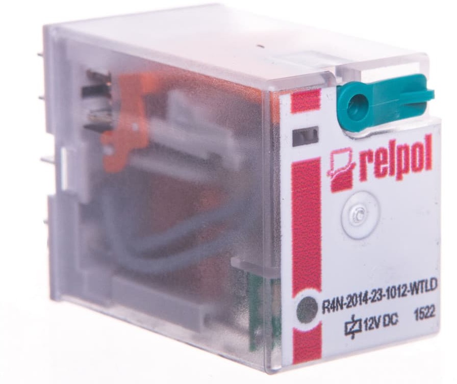 Relpol Przekaźnik przemysłowy 4P 12V DC AgNi R4N-2014-23-1012-WTLD 860934