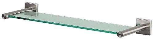 Spirella spirella nyo Steel Brushed szklaną półką 40 cm. 10.15573