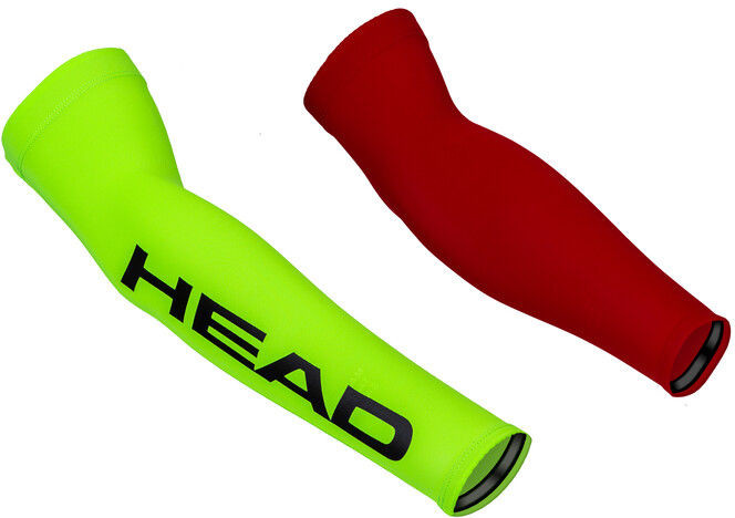 Head Head Neon Lycra Rękawki, red/yellow L 2021 Akcesoria do Swimrun 455504-RDYW-L