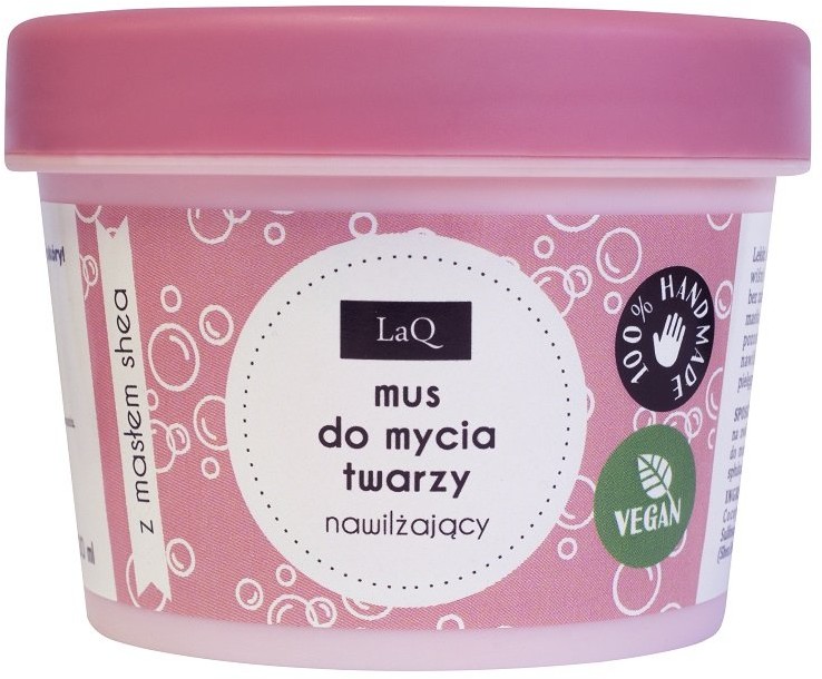 LaQ LaQ, mus do mycia twarzy nawilżający, 100 ml