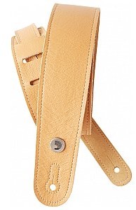 D'Addario Skórzany pasek D'Addario Slim, gitarowy, żółty 20GL03