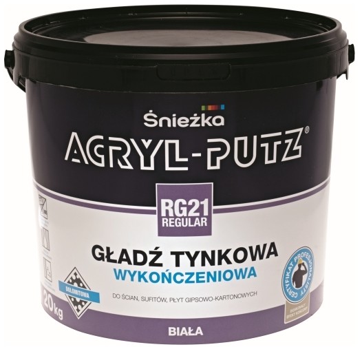 Acryl Putz Gotowa gładź tynkowa  RG 21 Regular 20 kg