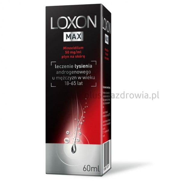 Sanofi Aventis LOXON MAX 5% PŁYN 60ML Minoxidilum LOXON MAX 5% PŁYN 60ML Minoxidilum